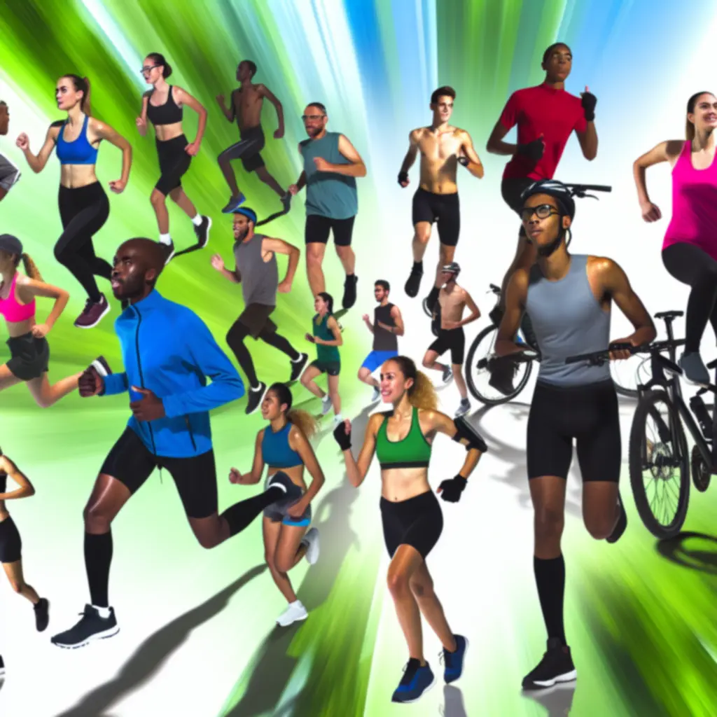 Sportowe bestsellery TRYHARDGG SOLUTIONS LIMITED w dynamicznym, energetycznym kadrze