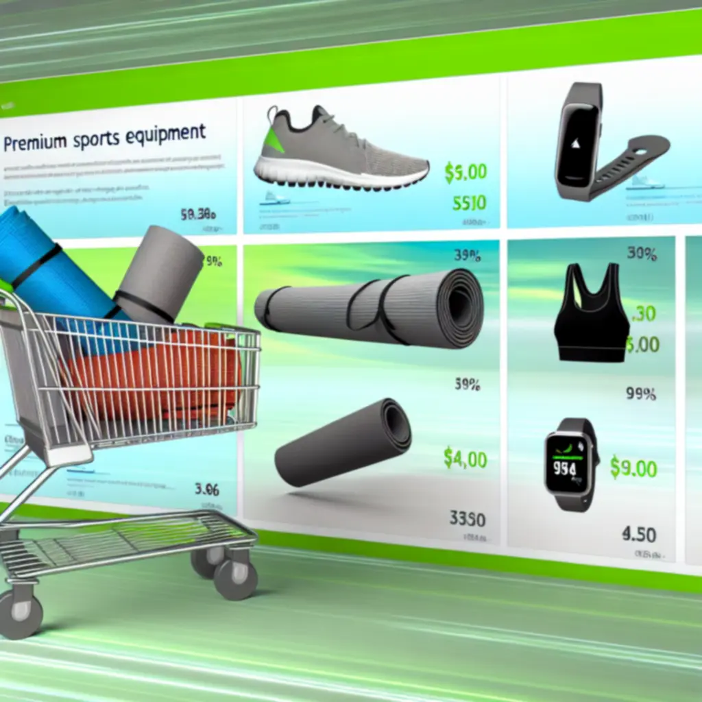 Podsumowanie zamówienia w sklepie sportowym TRYHARDGG SOLUTIONS LIMITED