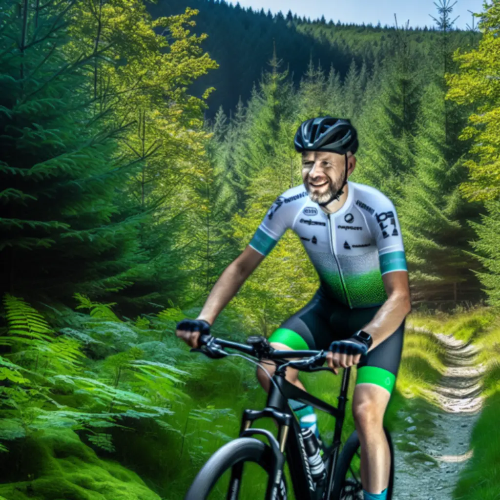 Klient TRYHARDGG SOLUTIONS LIMITED w trakcie treningu na świeżym powietrzu prezentujący sprzęt sportowy