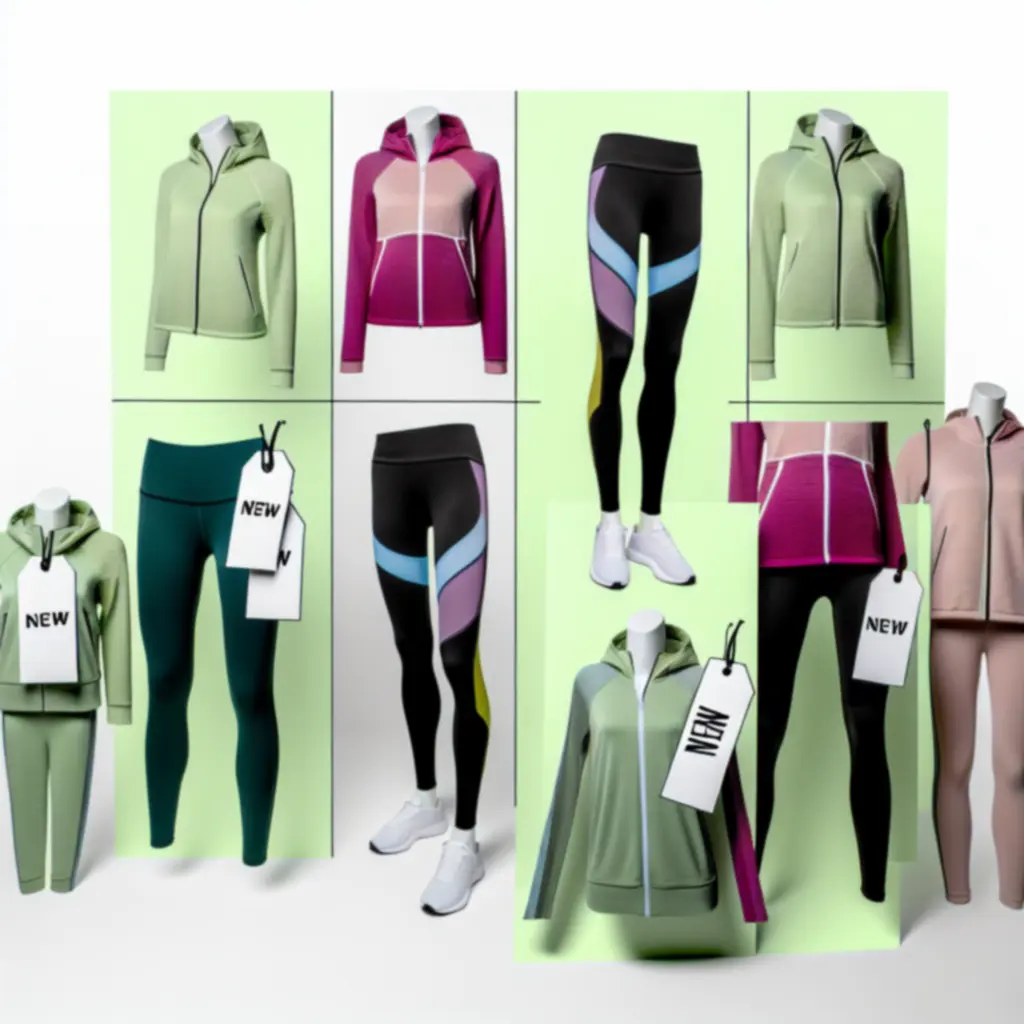 Kolorowa odzież sportowa z nowej kolekcji TRYHARDGG SOLUTIONS LIMITED